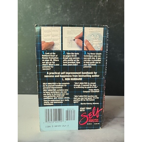 Self Analysis By L. Ron Hubbard Paperback - Picture 9 of 10